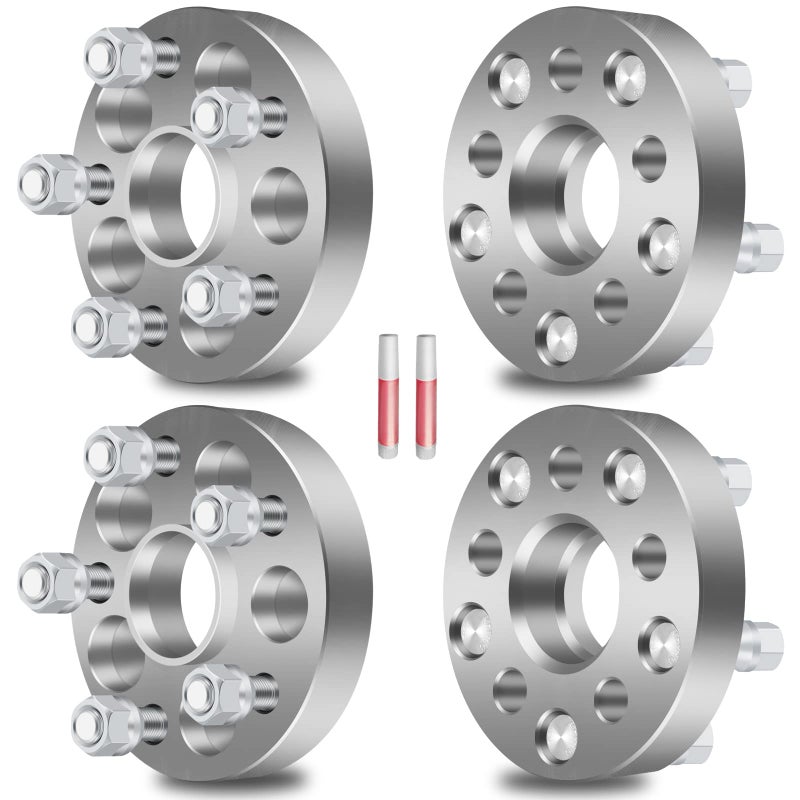 ECCPP 4PCS 5x100 to 5x1143 Wheel Spacers Adapters Hubcentric 5x100 TO 5X45 1INCH 5 lug Fits for 19902014 for Subaru Legacy 20002014 for Subaru Outback 20162023 for Subaru Crosstrek