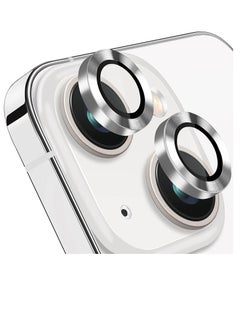 Generic Premium Camera Lens Protector for iPhone 14/14 Plus – Easy Installation and Removal -silver  - Image 1