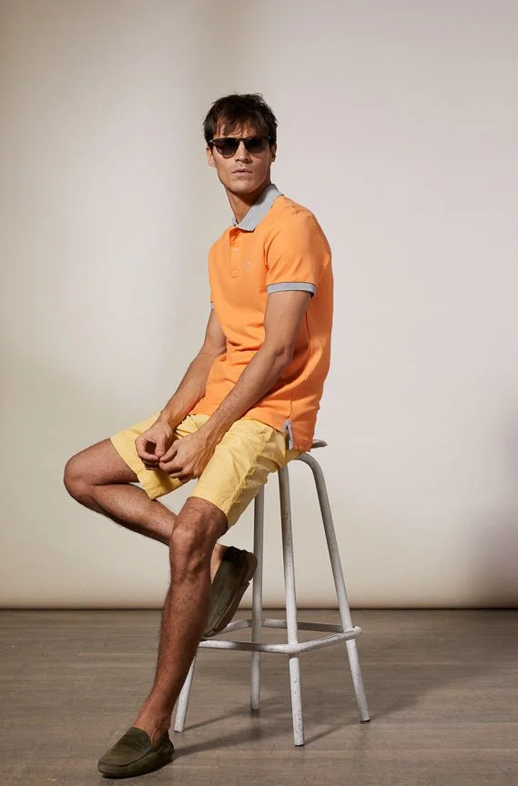 Vicomte A. Perry Tangerine Polo