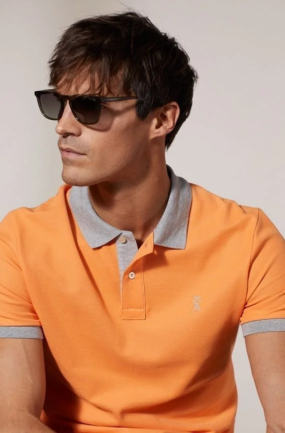 Vicomte A. Perry Tangerine Polo