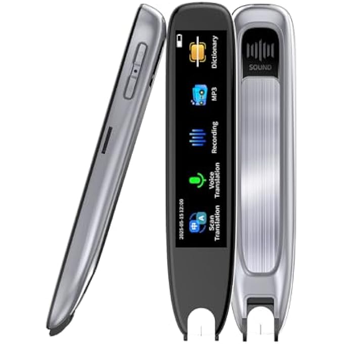 rayihni TRANSLATOR PEN, TRANSLATION PEN FOR DYSLEXIA, TRADUCTOR DE VOZ INSTANTANEO, TEXT EXTRACT PEN, SCAN READER PEN, PEN SCANNER FOR DYSLEXIA TRAVEL AND LEARNING - Image 1