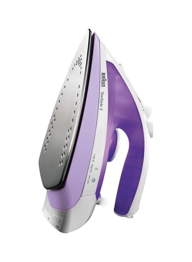 براون جهاز كي بالبخار تكستايل 3 بقدرة 2000 وات 2000 W TS320C بنفسجي/أبيض - Image 2