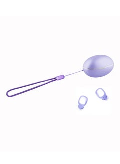 Generic Colored Beans Y7 TWS Earphones - Mini Design - Type-C Charging - High-Quality Audio-PURPLE  - Image 1