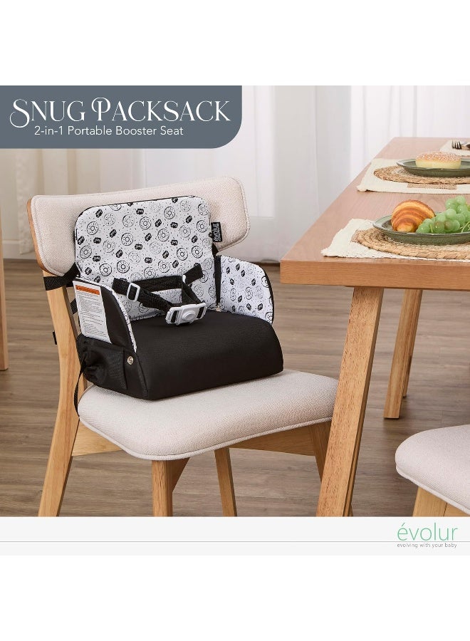 إيفولور مقعد تعزيز محمول وحقيبة سفر  Snug Packsack 2 في 1 - Image 2