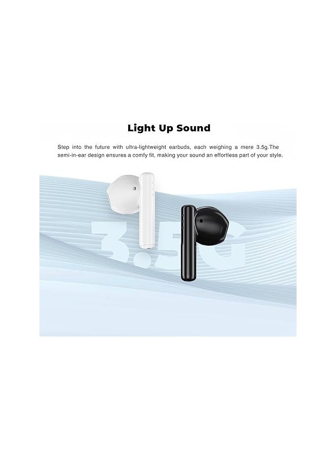 Black Shark T9 Bluetooth Wireless Earphone With Bluetooth 5.3 Connectivity, Gaming Mode, Active Noise Cancellation and 40 Hours Battery Life - White - pzsku/Z675B33B0369C4B5ED3B4Z/45/_/1732260216/ac7013c9-4ed7-4a5a-bc1e-7cb67a3c0e3f