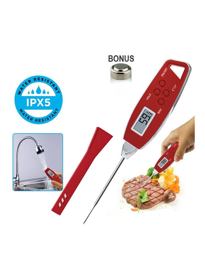 نيبمينينت ميزان حرارة بقراءة فورية للحوم أحمر 22.2x2.5x4سم - Image 1
