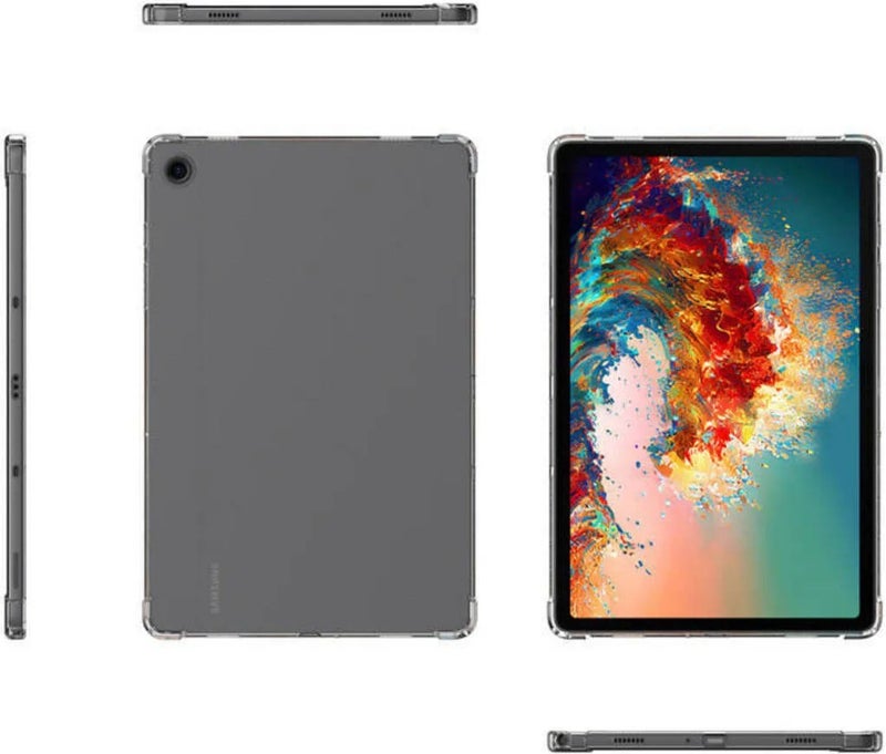 Samsung Galaxy Tab A9+ Plus X210 Compatible Transparent Silicone Case