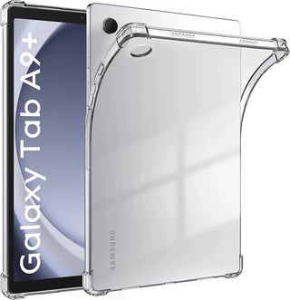 Samsung Galaxy Tab A9+ Plus X210 Compatible Transparent Silicone Case - pzsku/Z675B384180C2F15EC1ACZ/45/_/1737051716/0672deeb-4a26-4d22-8eec-25f851430f65