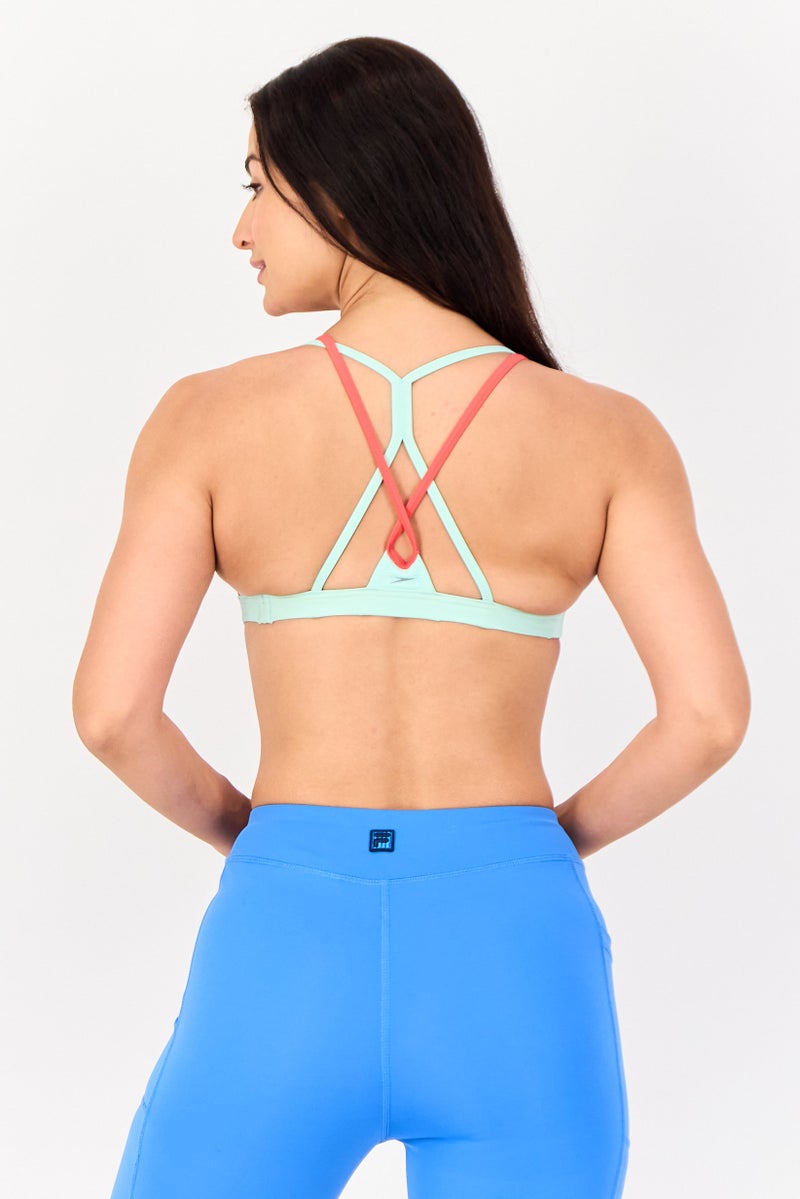 speedo Women Color Block Bikini Top, Multicolor - Image 3