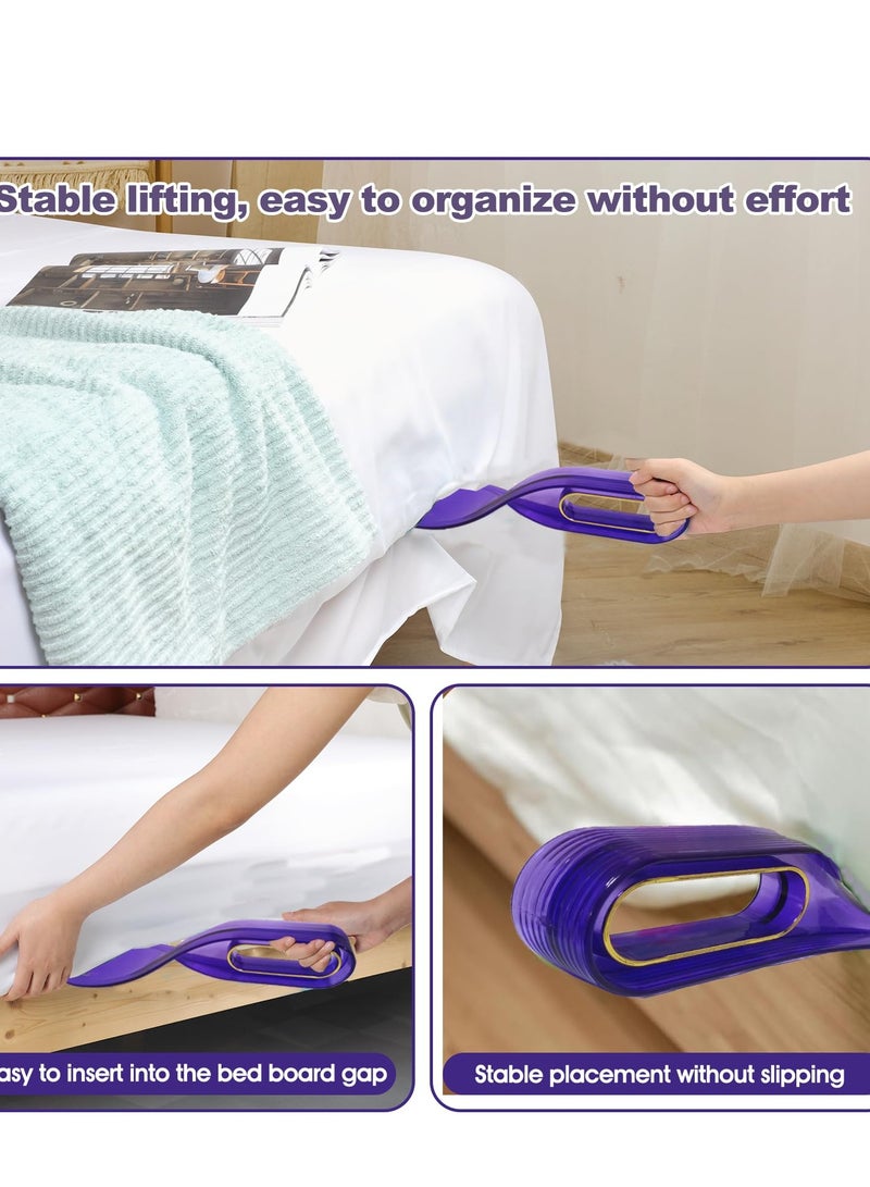 SYOSI Bed Maker and Mattress Lifter Tool 2 in 1 Sheet Tucker Easily Lift and Hold The for Changes, Effortlessly Tuck Fitted and Flat  - Image 2