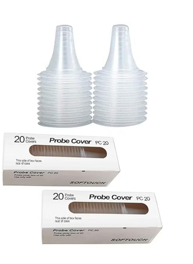 Generic Probe 20 Piece Thermoscan Lens BPA-free Filters For Ear, Thermometer, Disposable Covers  - Image 1