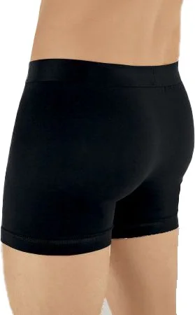 بلونس Men's Cotton Lycra Flexible Black Boxer 12 Pieces