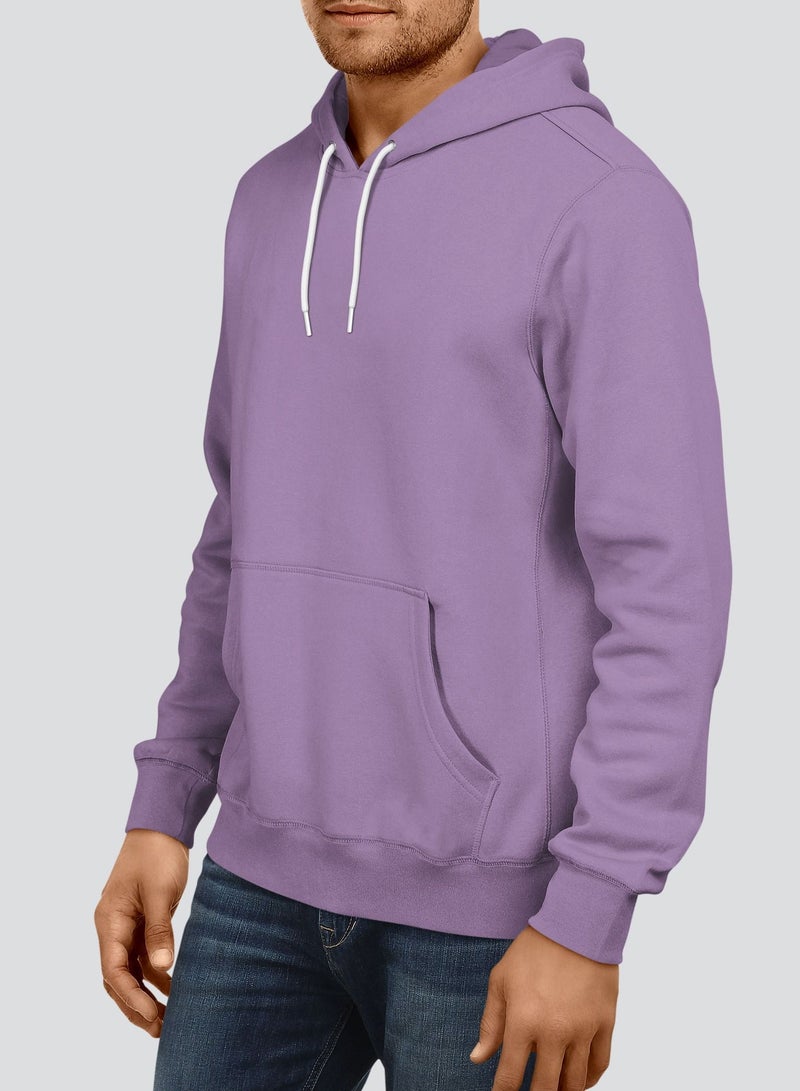 InkMASH Premium Hoodie - Lavender - Made in UAE - Unisex - Image 2