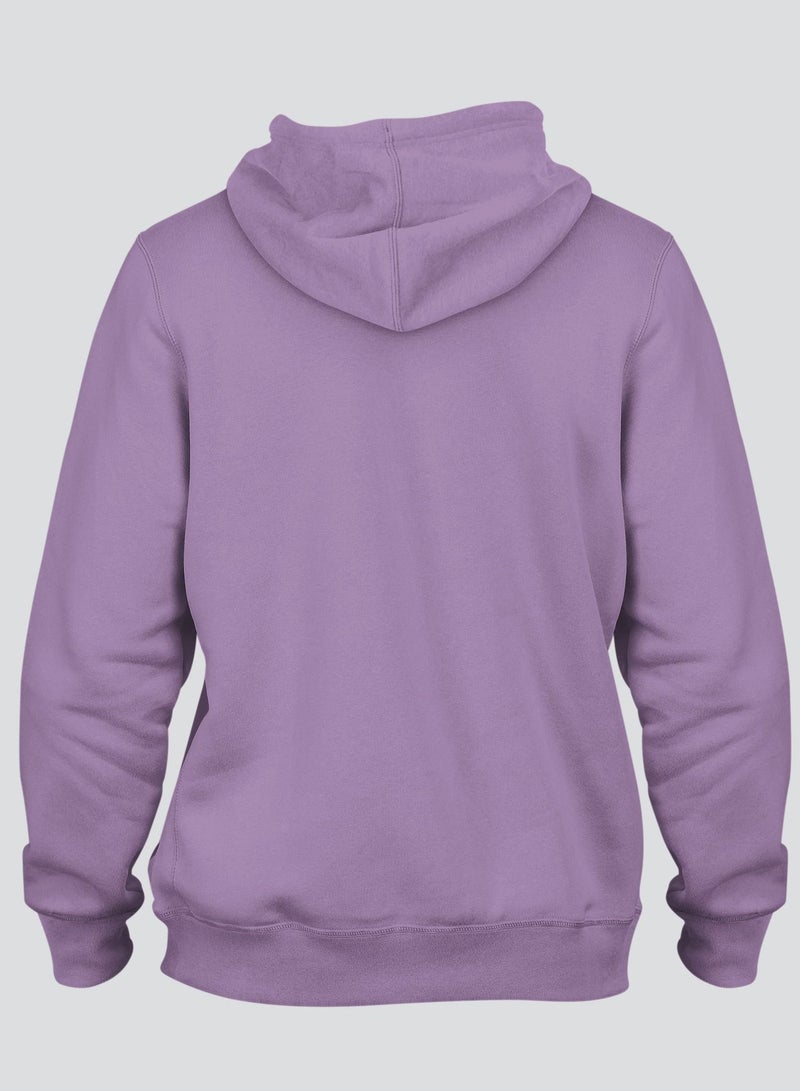 InkMASH Premium Hoodie - Lavender - Made in UAE - Unisex - Image 3