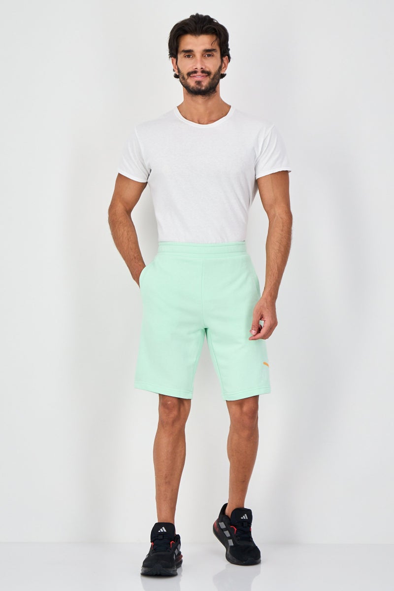 PUMA Men Sportswear Fit Brand Logo Outdoor Shorts, Mint Green - Image 4