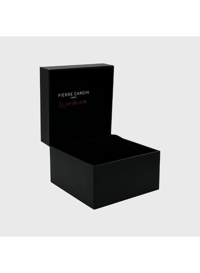 PIERRE CARDIN PC902651F18 ELEGANT ROSE GOLD MEN’S WATCH - STUNNING WHITE DIAL & STAINLESS STEEL BAND - Image 2