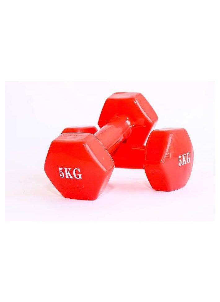 Grand - Vinyl Dumbbells 5 kg - Image 1