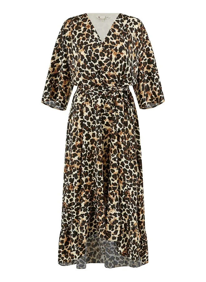 Yumi Animal Print Dress