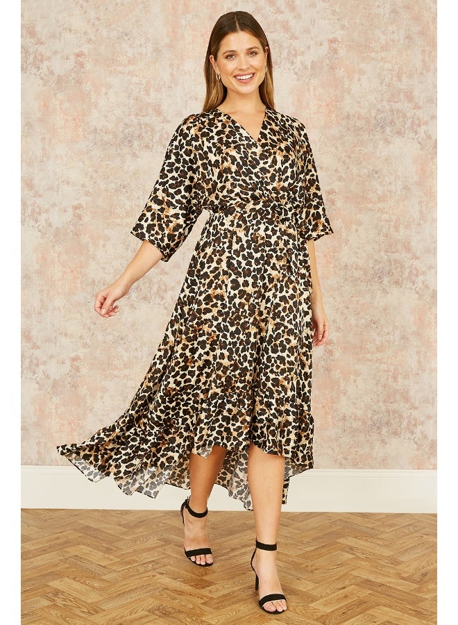 Yumi Animal Print Dress  - Image 5