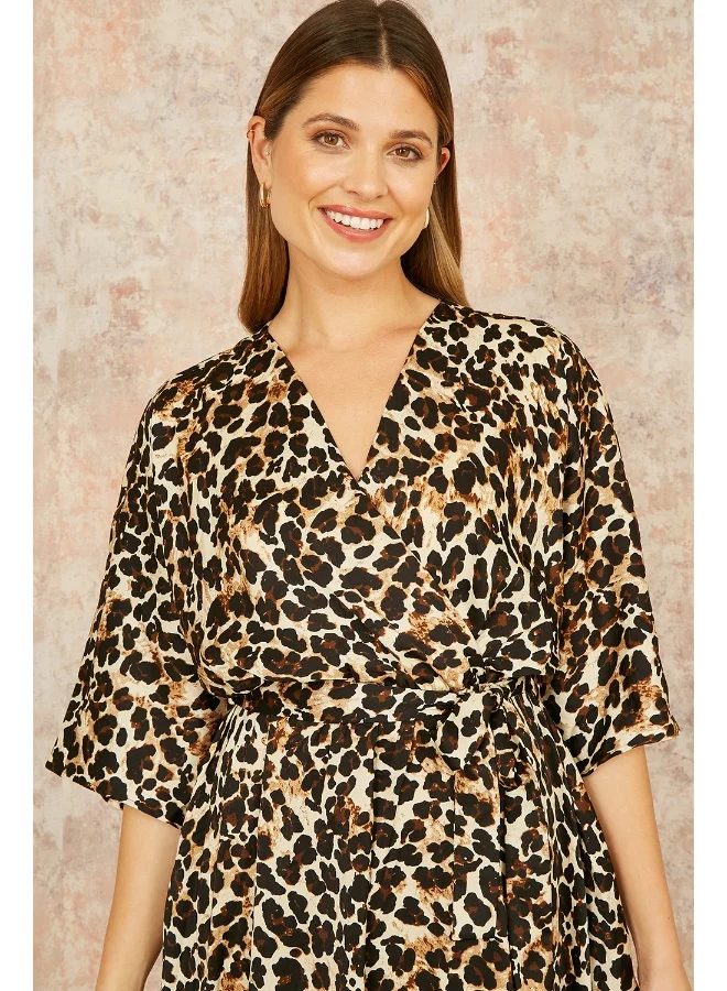 Yumi Animal Print Dress
