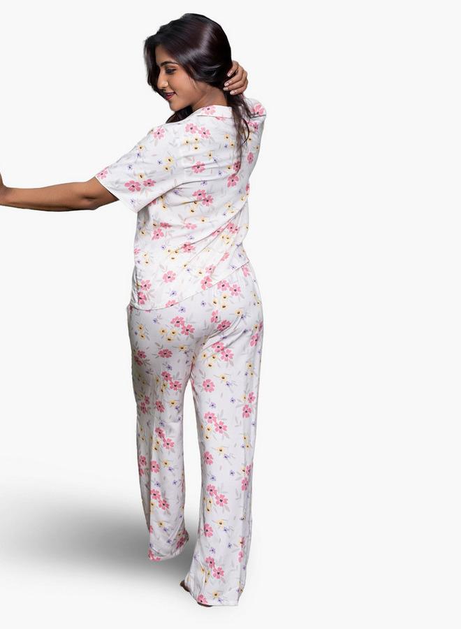 Aadaraya Pyjama Set Shirt and Trousers - Image 3