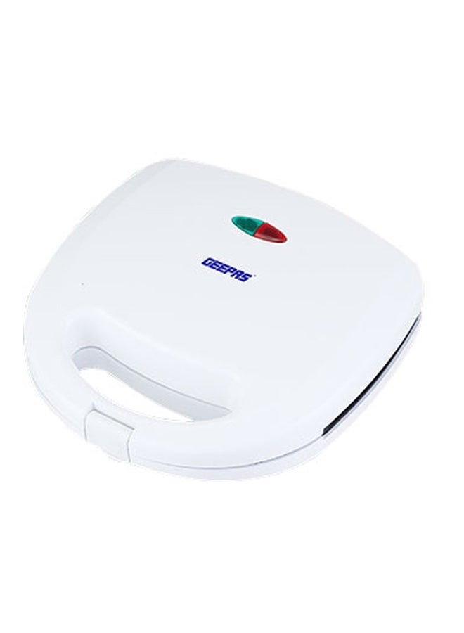 جيباس شواية صغيرة الحجم وماكينة صنع ساندويشات بقدرة 700 وات 700 W GGT686 أبيض - Image 1