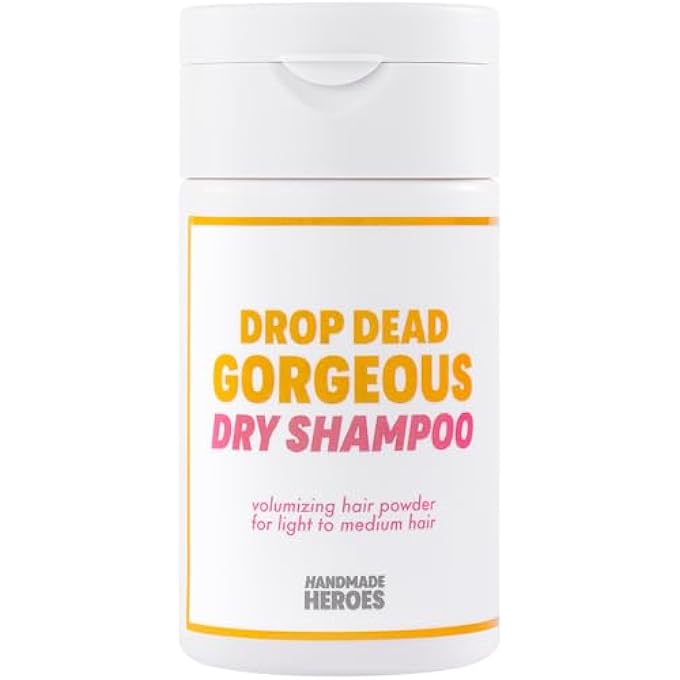 Handmade Heroes NON AEROSOL DRY SHAMPOO VOLUME POWDER | 1.8OZ | 100% NATURAL & VEGAN | FOR LIGHT HAIR & BLONDE HAIR - Image 1