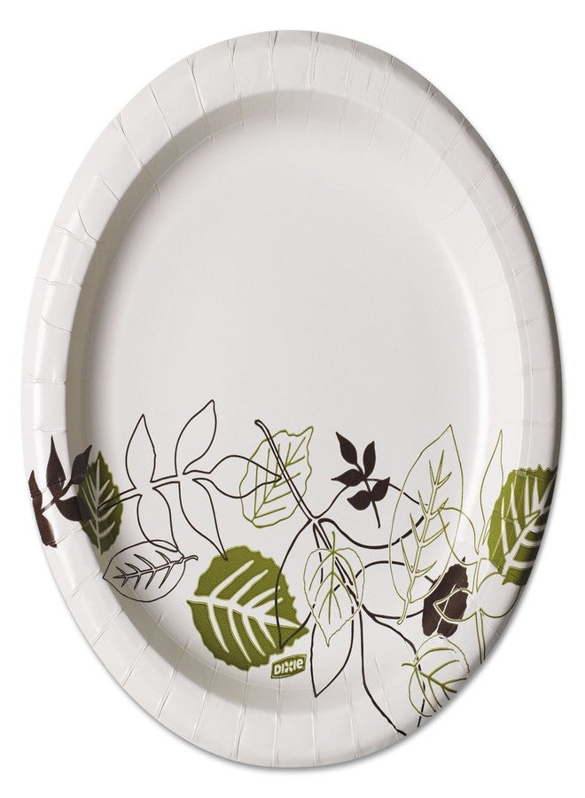 Dixie UX9PATHPK Pathways Soak-Proof Shield Mediumweight Paper Plates, 8 1/2-Inch, Pathway, 125/Pack - Image 1