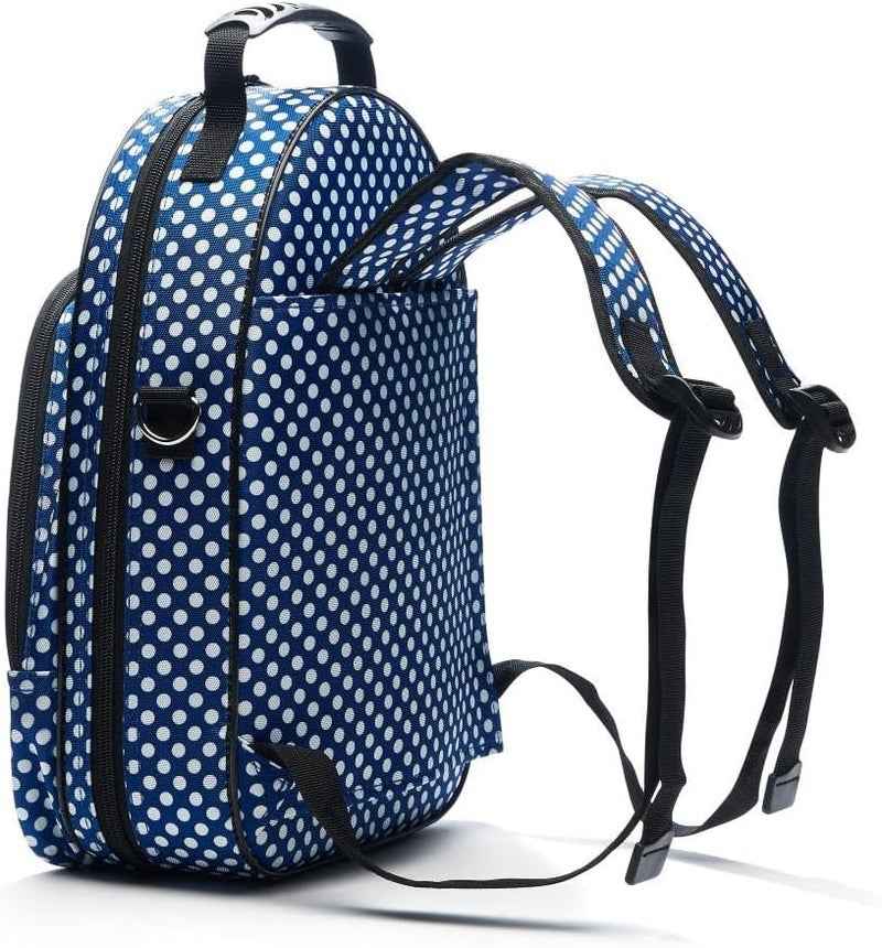 Beaumont Blue Polka Dot Clarinet Case (BCCA-BP) - Image 2
