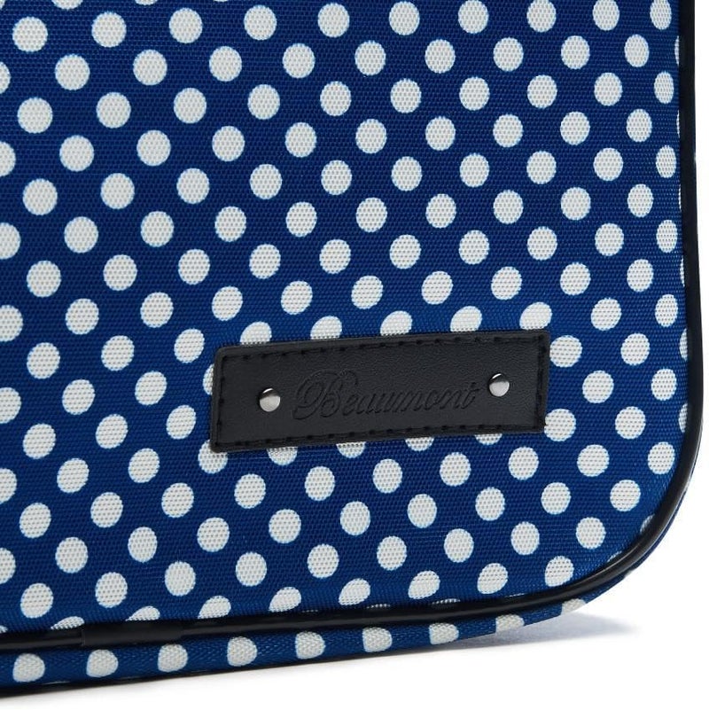 Beaumont Blue Polka Dot Clarinet Case (BCCA-BP) - Image 1