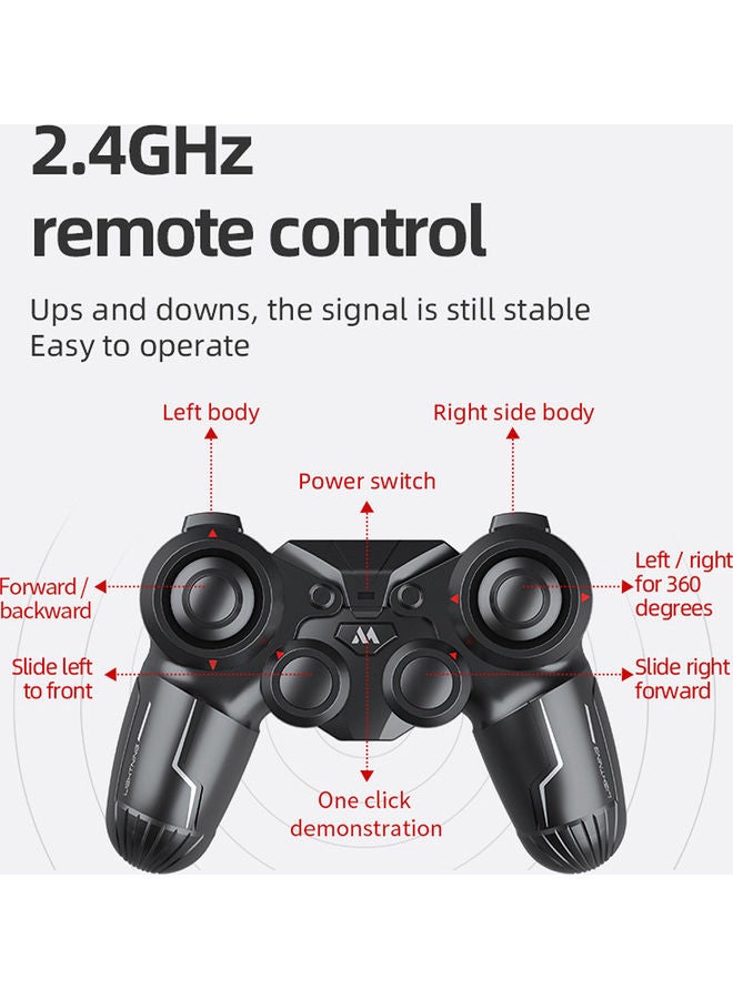 سيارة سباق دوارة للتسلق والسباقات بجهاز تحكم عن بعد مع مصباح أمامي - Image 4