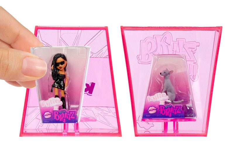 BRATZ x Kylie Jenner Series 1 Collectible Figures, 2 Minis in Each Pack, Blind Packaging Doubles as Display - Image 5