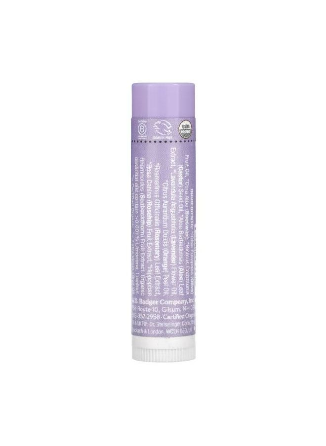 Badger Company Organic Lip Balm Lavender Orange 0.15 oz 4.2 g  - Image 2