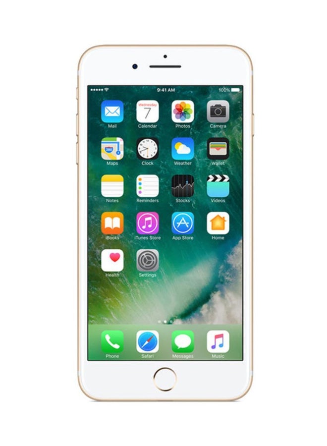 ابل  مجدد - آيفون 7 بلس 128 جيجابايت ذهبى 4G مع فيس تايم - Image 2