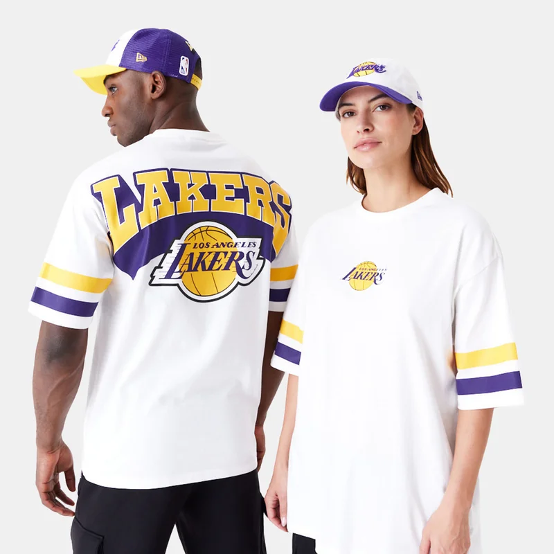 NEW ERA Men's NBA Los Angeles Lakers Arch Graphic T-Shirt