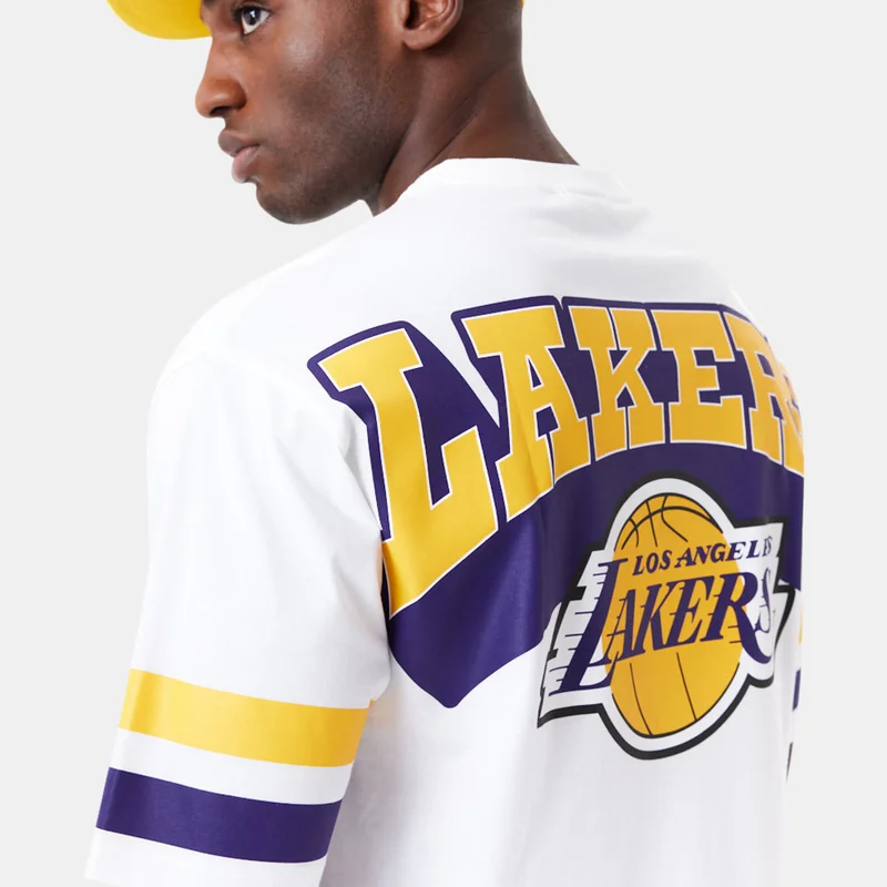 NEW ERA Men's NBA Los Angeles Lakers Arch Graphic T-Shirt