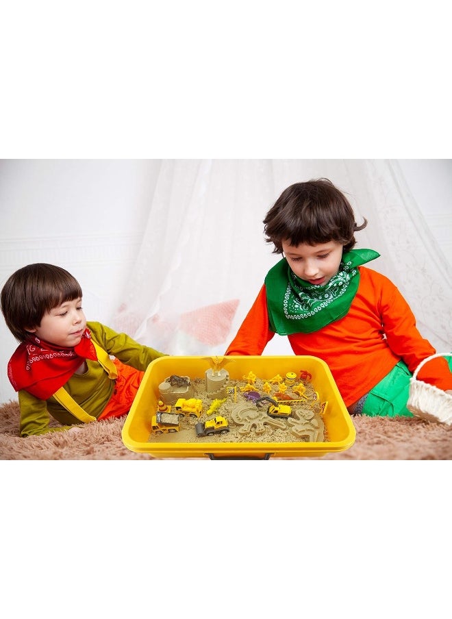 INvench Construction Dinosaur Play Sand Set - 38 Pieces Sensory Bin Sand Kit Include 2 lbs Magic Sand, Construction Vehicle, Dinsoaur Figures, Dinosaur & Castle Molds for 3 4 5 Year Old Toddlers Kids - pzsku/Z675C6CFCC580ECA8D24AZ/45/_/1729417046/415d56ac-d4b6-4f50-b819-2bf49690e99d