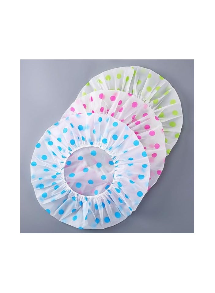 Girls' multi-colored bath bonnet - Image 5