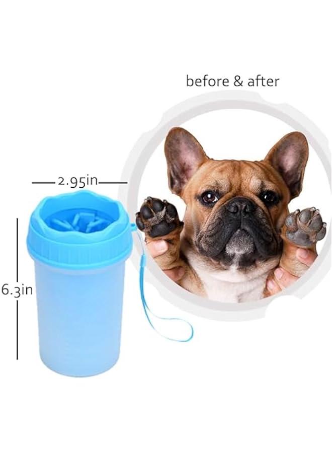 Dog Paw Cleaner Cup - Silicone Bristle Pet Paw Washer for Small, Medium, and Large Dogs  Cats | Easy-to-Use, Mess-Free Paw Cleaning Tool for Muddy Paws - Image 4