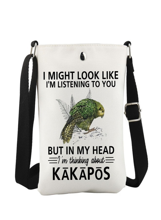 WCGXKO Kakapos Gift Kakapos Lover Gift New Zealand Bird Gift NZ gift Kakapos Crossbody Bag (Kakapos Cro) - Image 1