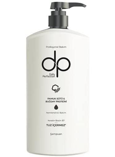 Generic DP Daily Perfection Antihair loss Keratin care Salt Free Shampoo 500 ml  Cotton Milk 