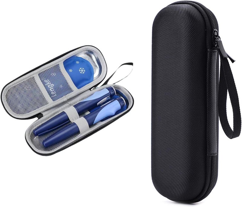 MetalNuts Medicine-Insulin-Diabetic Insulin Cooler Travel Case - Lightweight and Durable Diabetic Small Storage Travel Packs for Insulin Pens & Needles (Ice Pack Not Included) - Image 1
