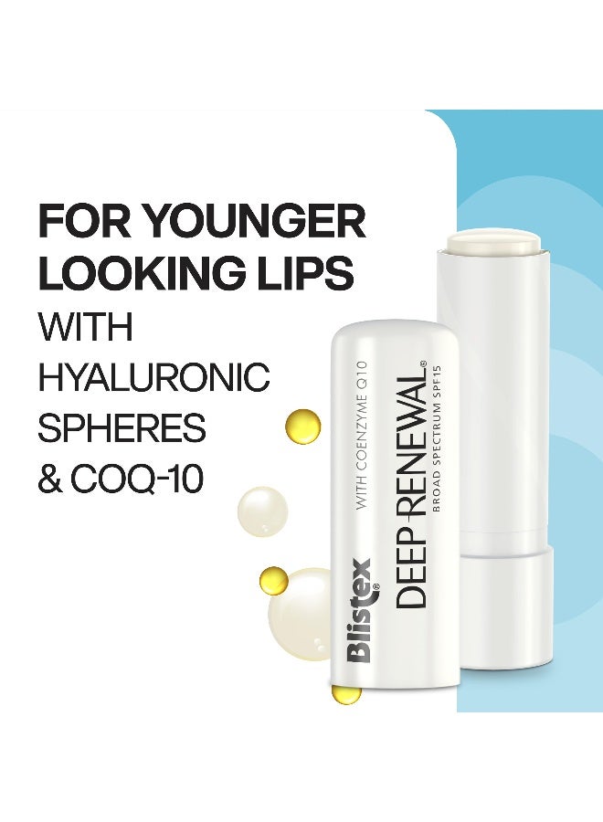 Blistex حماية الشفاه المتجددة العميقة SPF 15، لشفاه تبدو أصغر سناً، 0.13 أونصة - Image 4