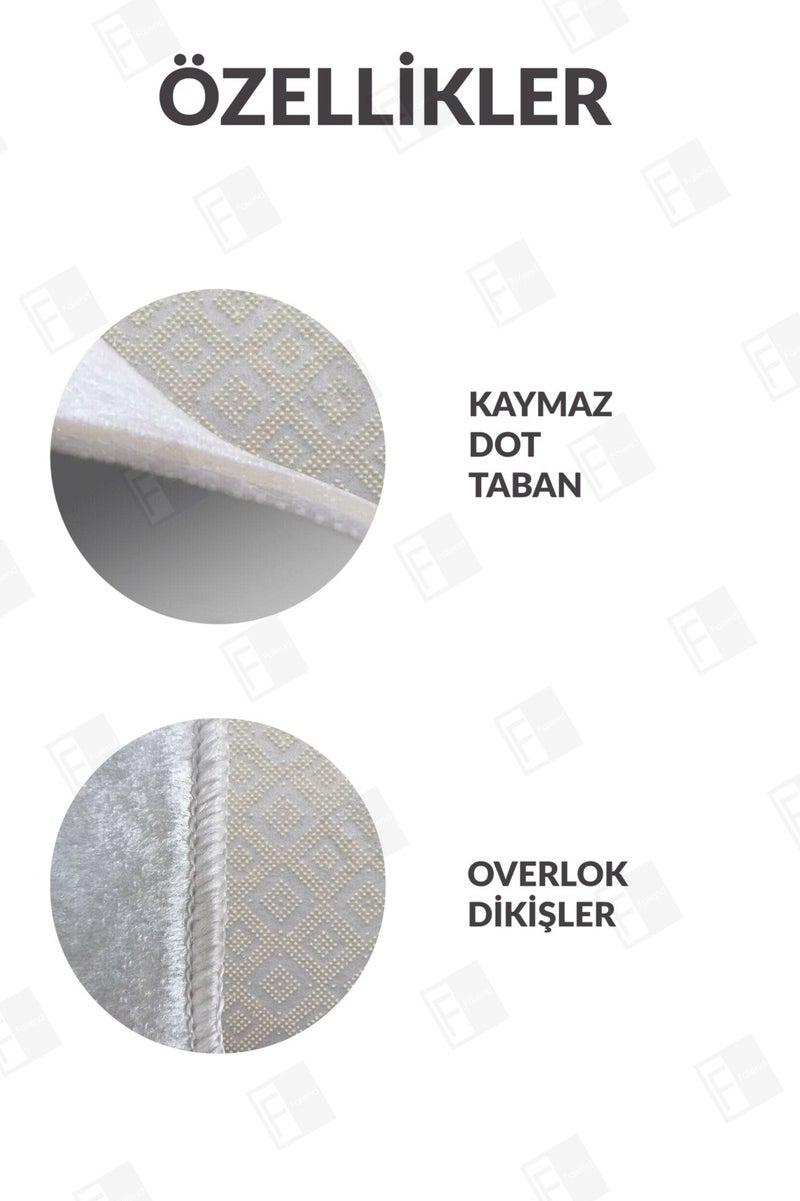 Washable Digital Printed Bath Mat Set Non-Slip Base Toilet Bowl Set