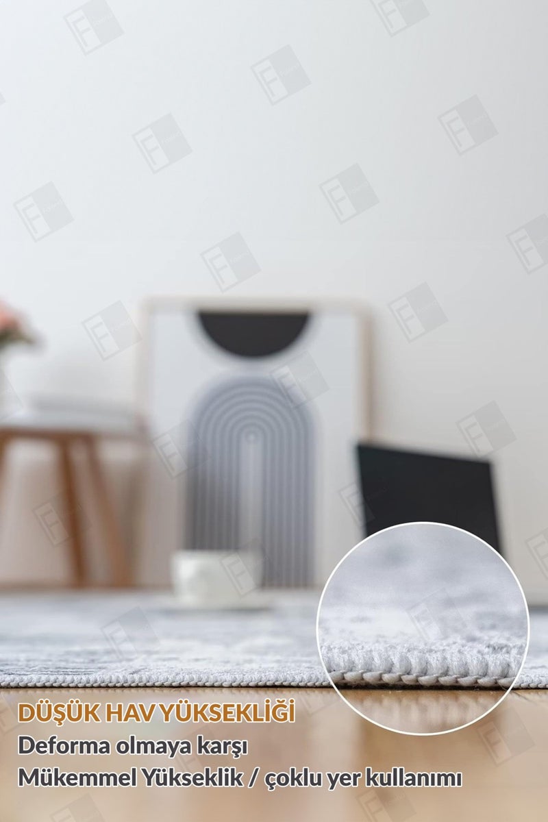 Washable Digital Printed Bath Mat Set Non-Slip Base Toilet Bowl Set