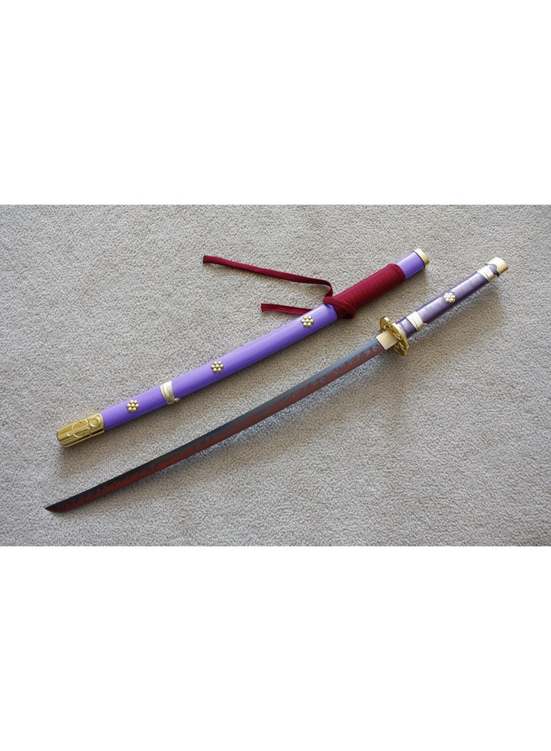 O8.design Anime | Oden Kozuki's Sword Replica (1:1 Scale) | High-Quality Carbon Steel, Non-Sharpened Prop for Cosplay & Collectors - Image 5