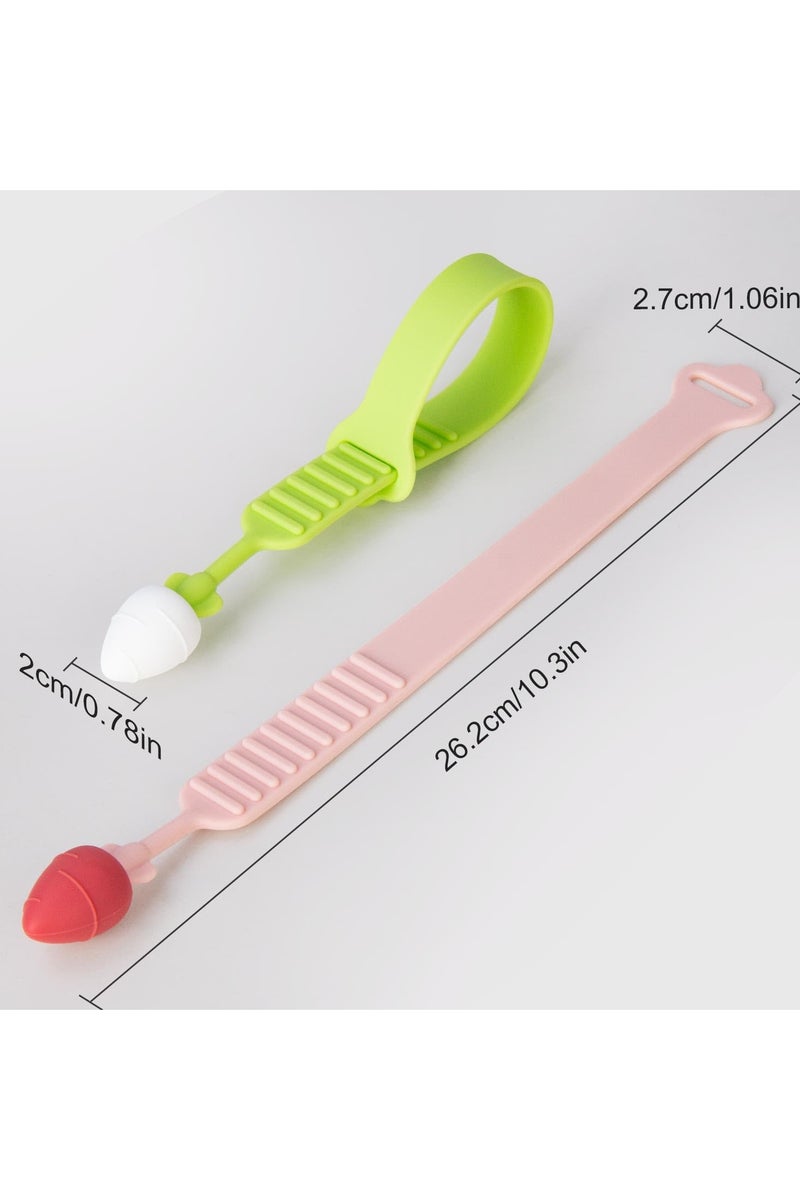 CMGTYYD 3 Pcs Silicone Toilet Lid Cover Lifter, Toilet Seat Handle Lifter Toilet Cover Holder, Bathroom Restroom Gadgets Accessories for Home Office Hotel, Avoid Touching, Handle Hygienic Clean - Image 5