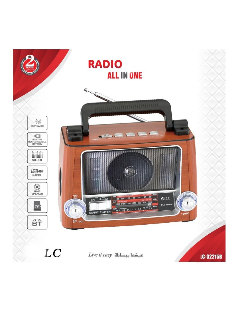 LC Portable Bluetooth Radio - Image 1