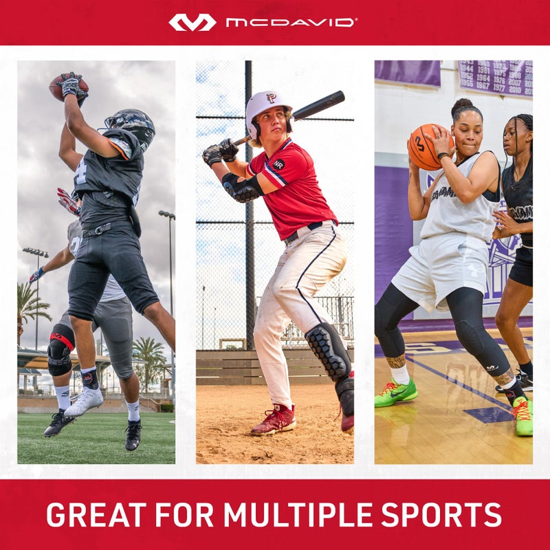 McDavid Athletic Jock Strap Adult Men's, Baseball Protection & More Sports, Black & White - Image 4