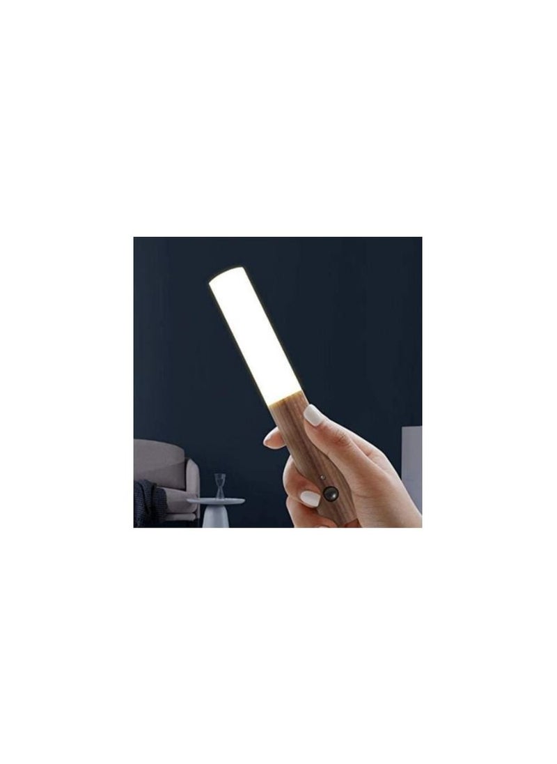 Rock Pow ROCK POW USB Charging Smart Body Sensor Night Light, Motion Sensor Night Light, Corridor Wall Induction lamp Bedroom Aisle Staircase Wardrobe (Black Walnut Night Light)  - Image 3
